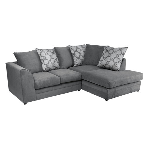 Zipcode Design Arabella 2 Piece Upholstered Corner Sofa Chaise